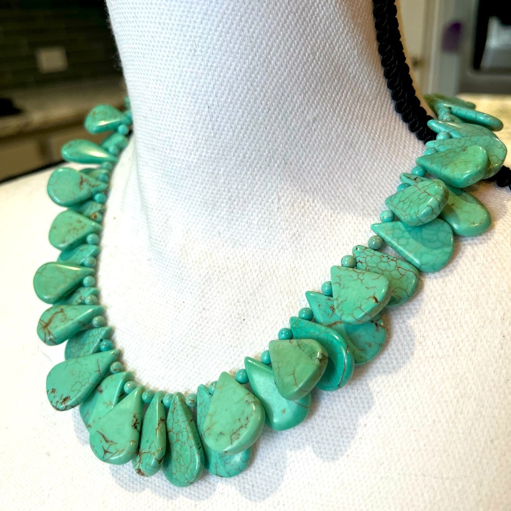 Turquoise Statement Necklace